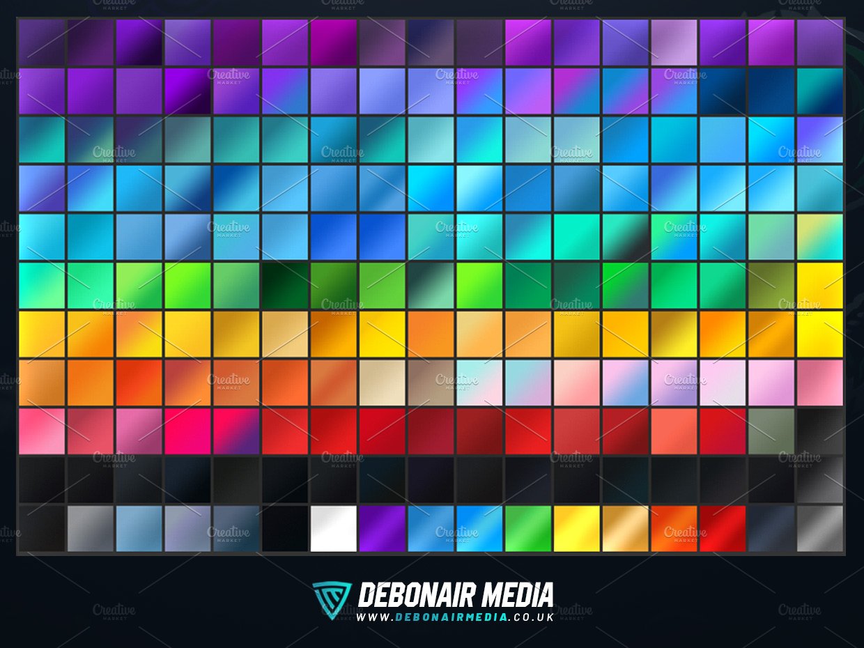 VIBRANT GRADIENTS 150+cover image.