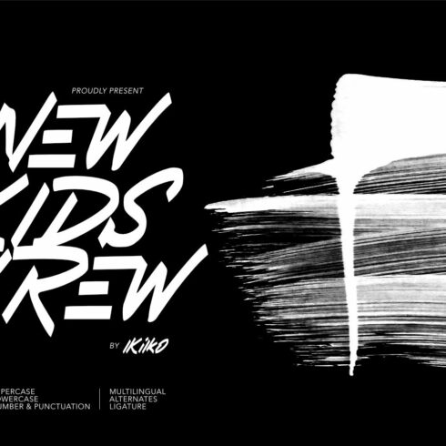 New Kids Crew - Graffiti Type cover image.