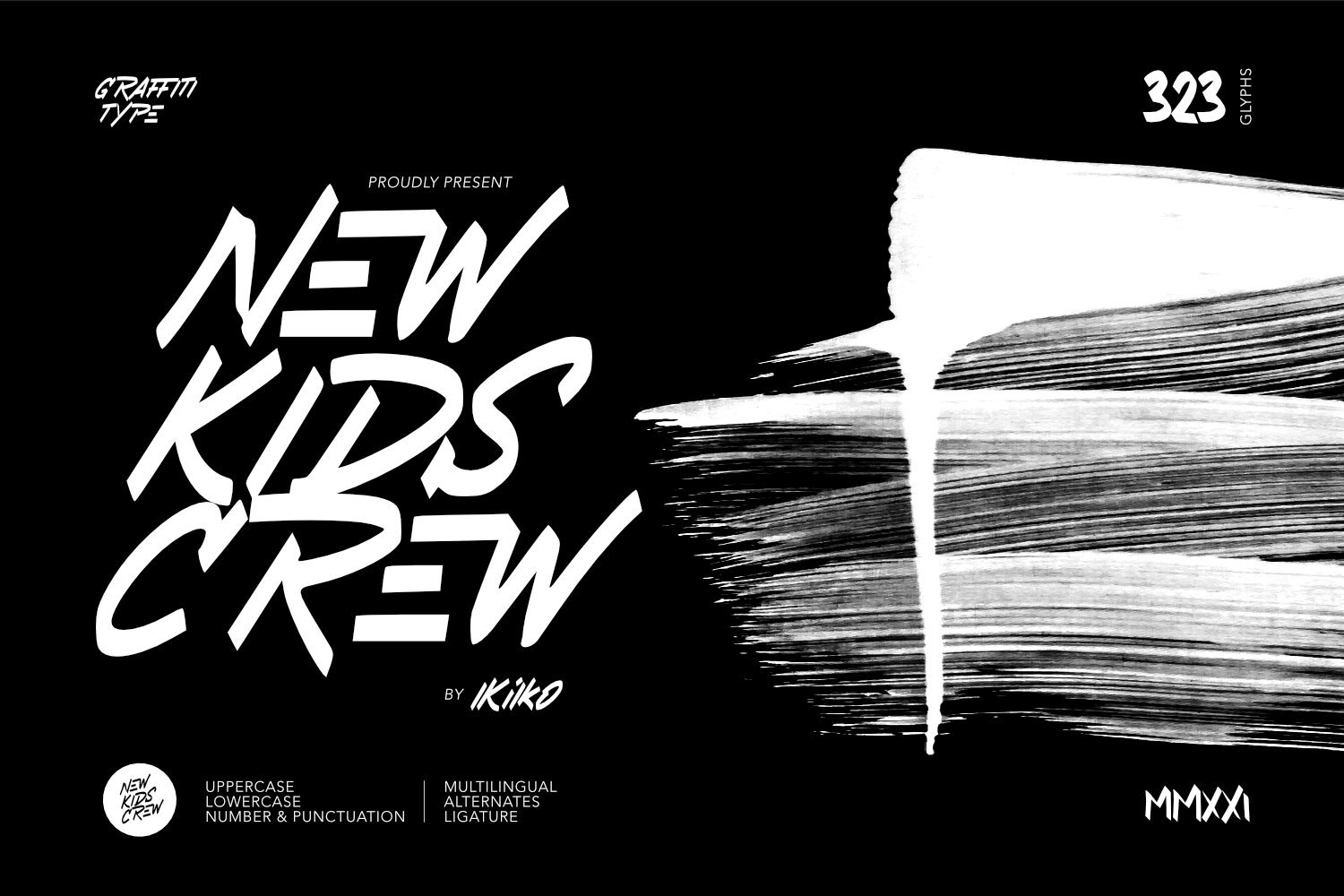 New Kids Crew - Graffiti Type cover image.