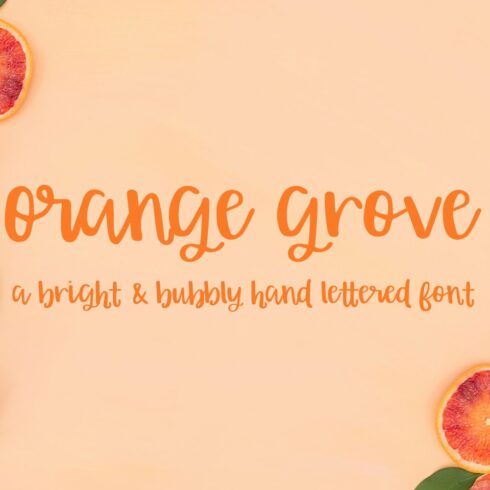 Orange Grove Script cover image.