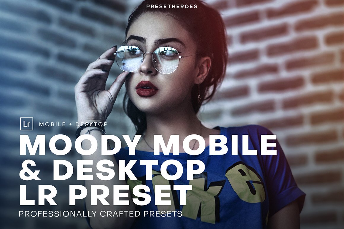 Moody Mobile and Desktop Lightroomcover image.