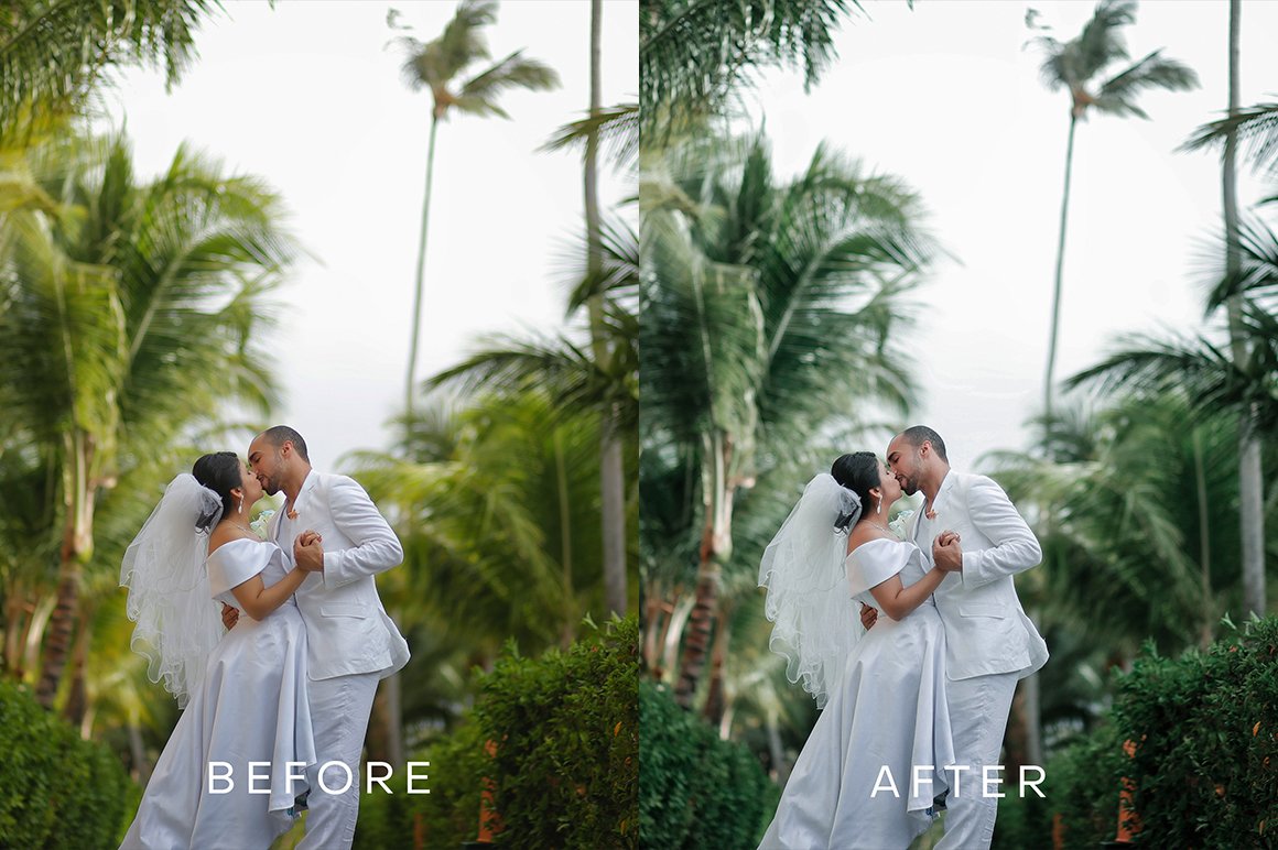 Clean Wedding Lightroom Presetpreview image.