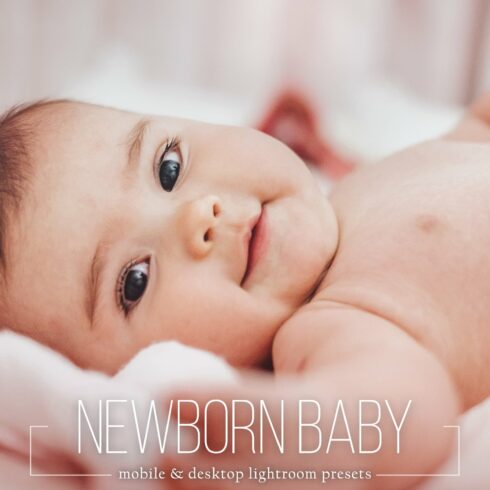 Newborn Baby Lightroom Presetscover image.