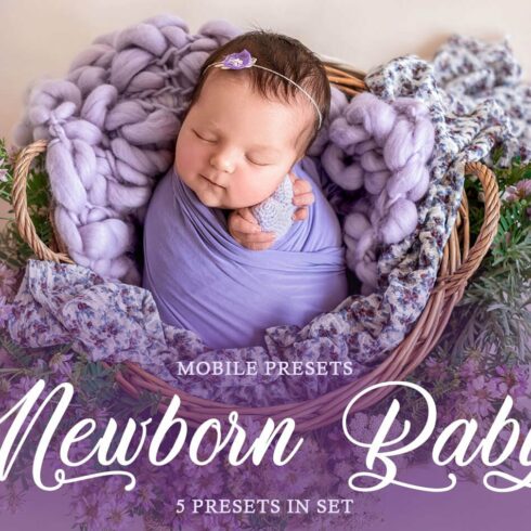 Mobile Presets Newborn Babycover image.