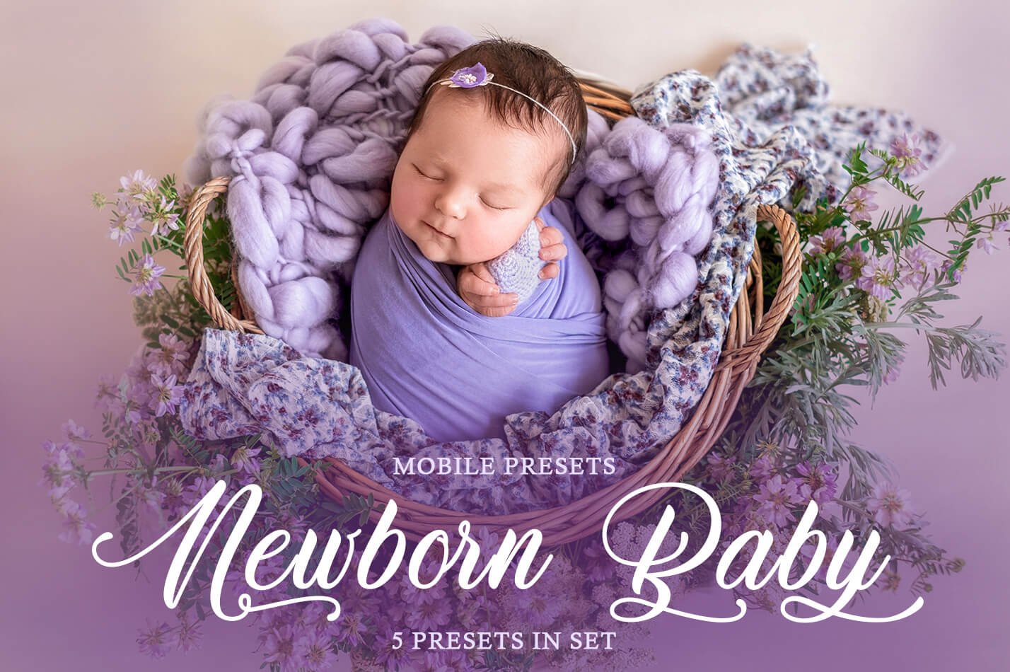 Mobile Presets Newborn Babycover image.