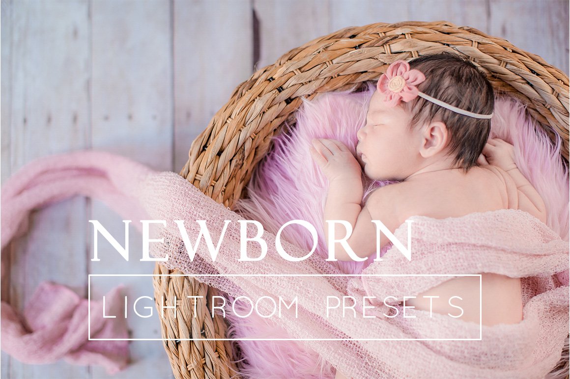 6 Essential Newborn LR Presetscover image.