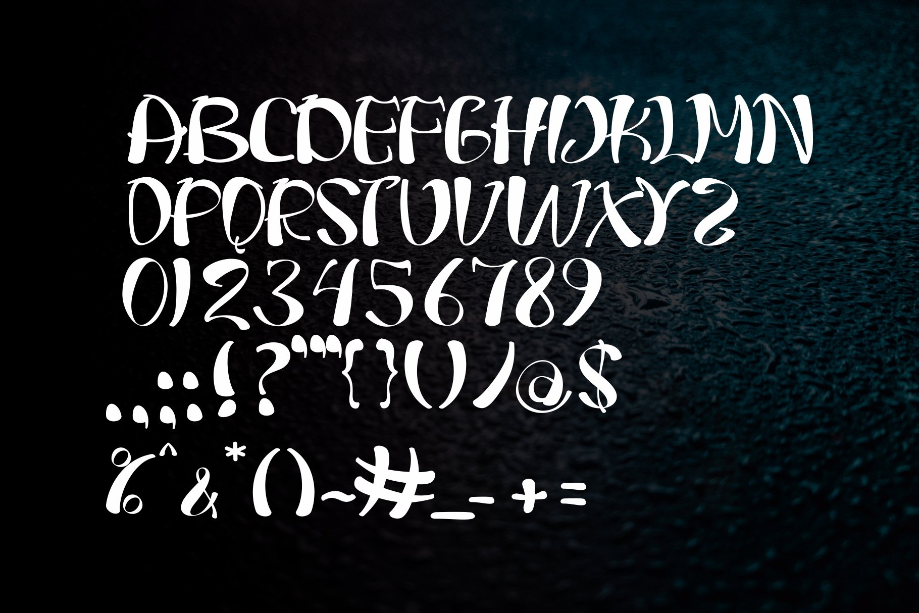 Ngebrush - Display Font preview image.