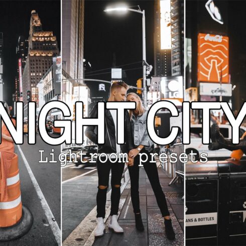 10 Night City Lightroom Presetscover image.