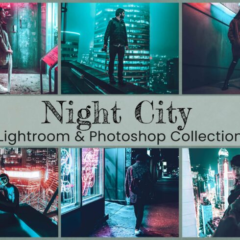 Night City Lightroom Photoshop Editcover image.