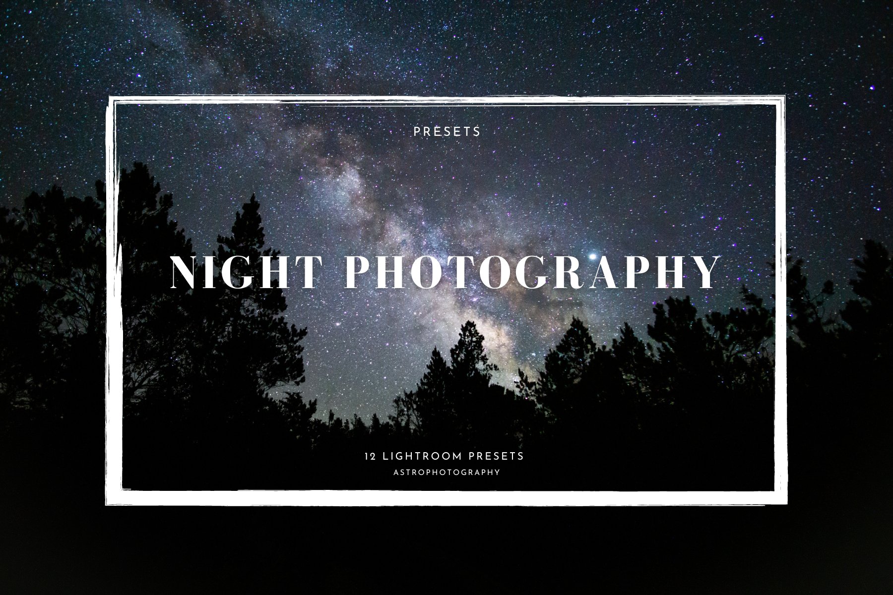 Night Sky Lightroom Presetscover image.