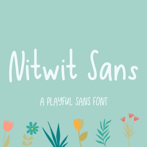 Nitwit Sans cover image.