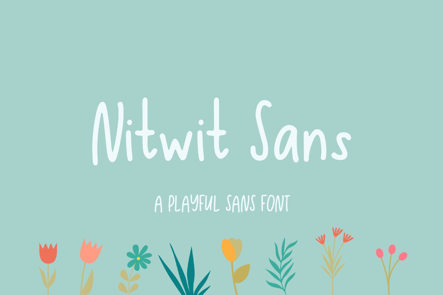 Nitwit Sans cover image.