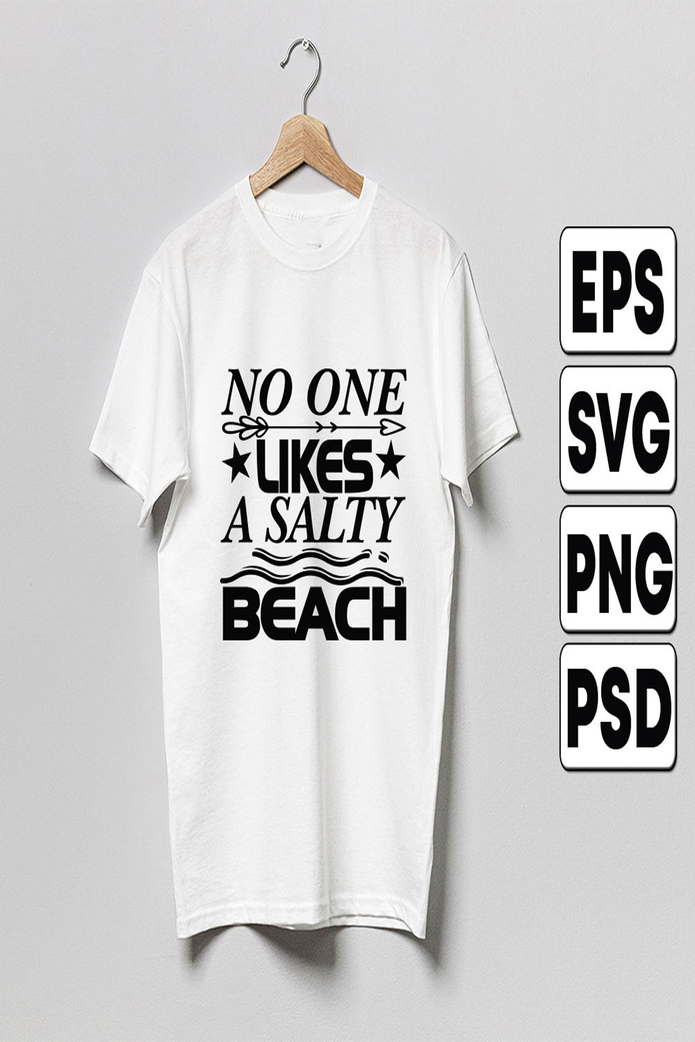 no-one-likes-a-salty-beach pinterest preview image.