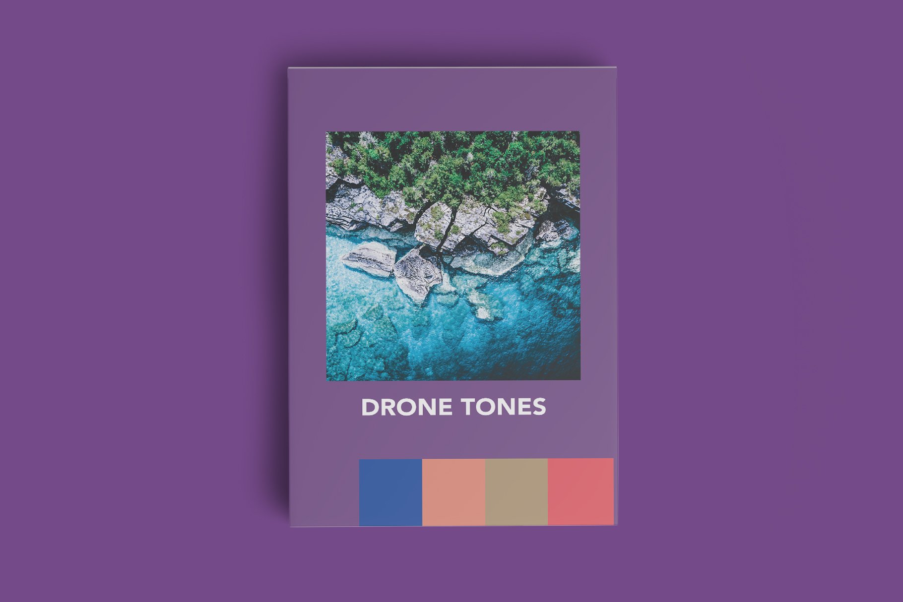 DRONE TONES MOBILE LIGHTROOM PRESETScover image.