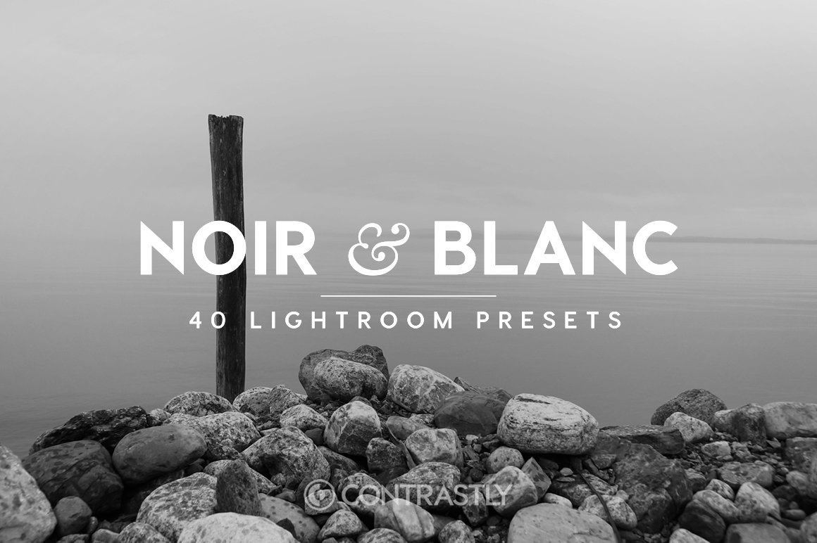 Noir & Blanc Lightroom Presetscover image.