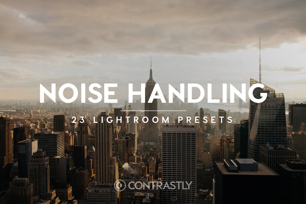 Noise Handling Lightroom Presetscover image.
