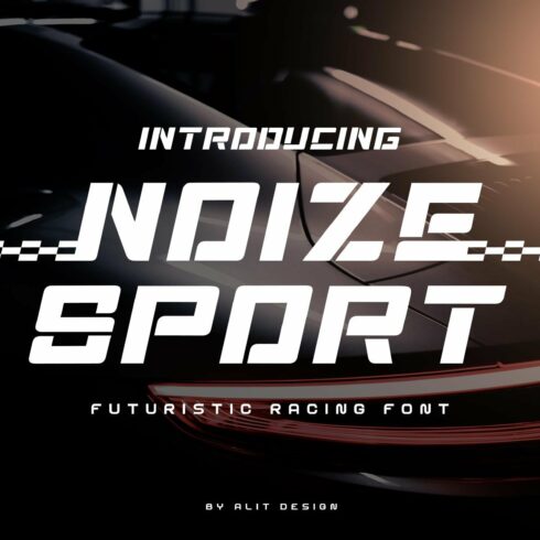 Noize Sport Typeface cover image.