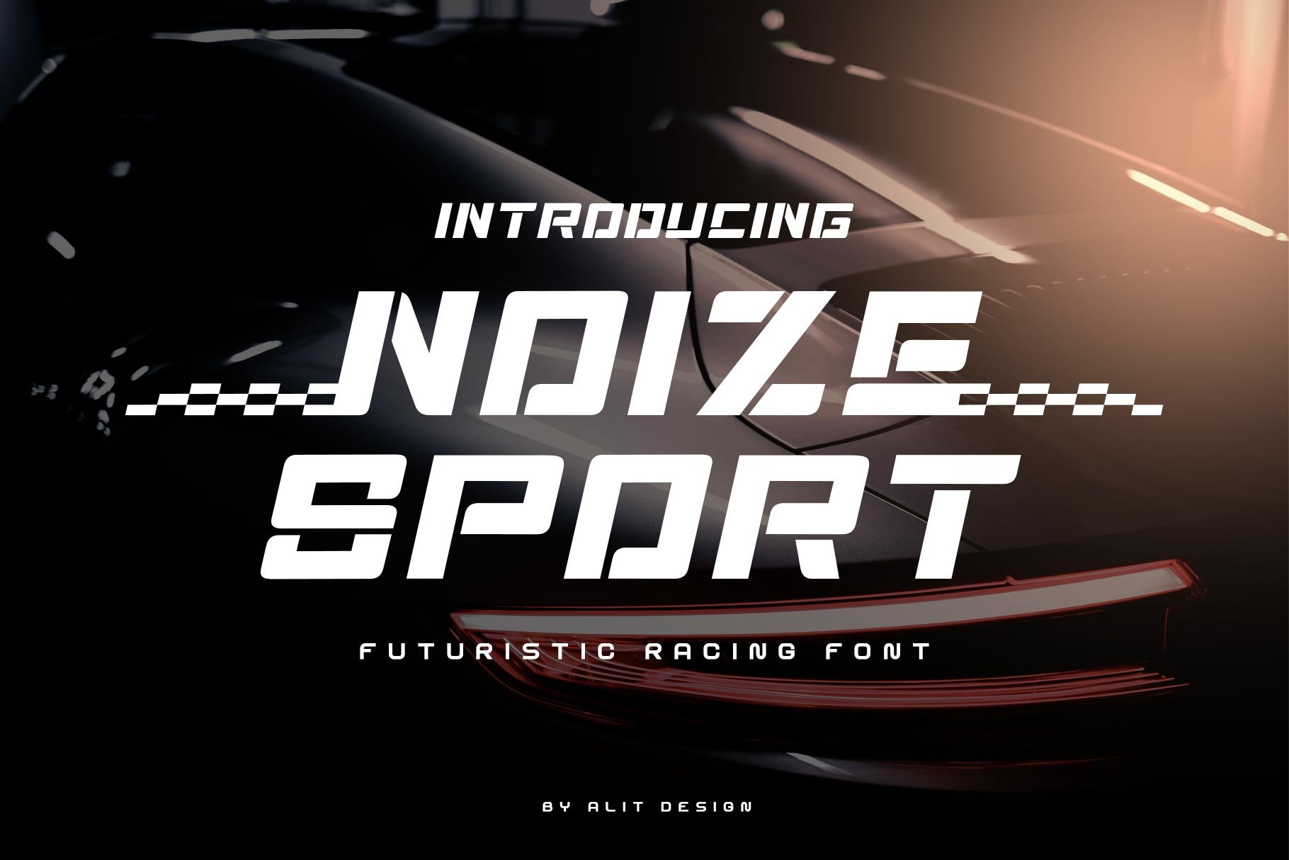 Noize Sport Typeface cover image.