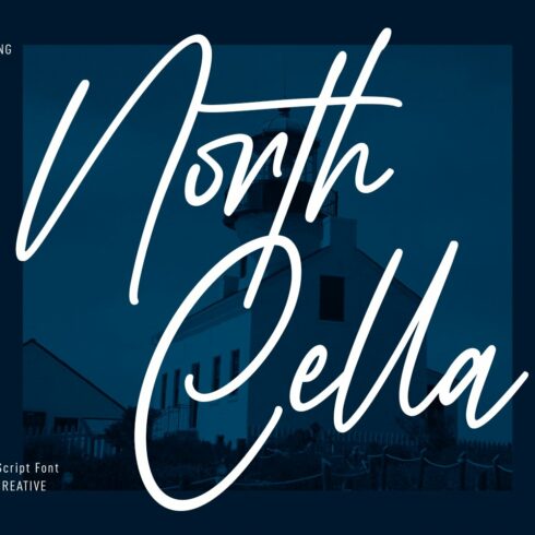 North Cella Signature Script Font cover image.