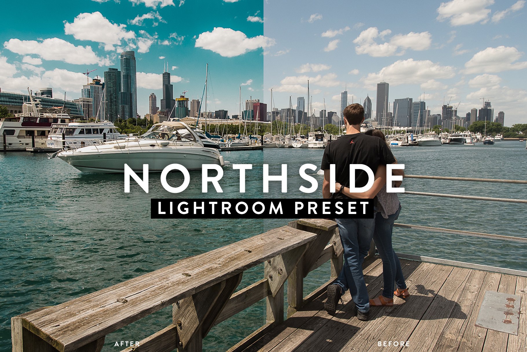 Northside Cityscape Lightroom Presetcover image.