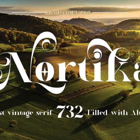 Nortika Serif Vintage Display cover image.