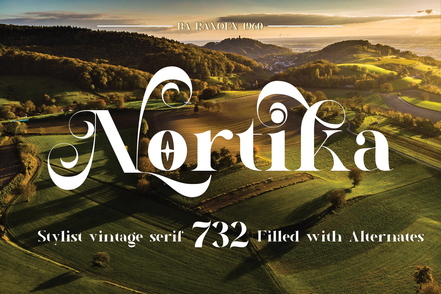 Nortika Serif Vintage Display cover image.