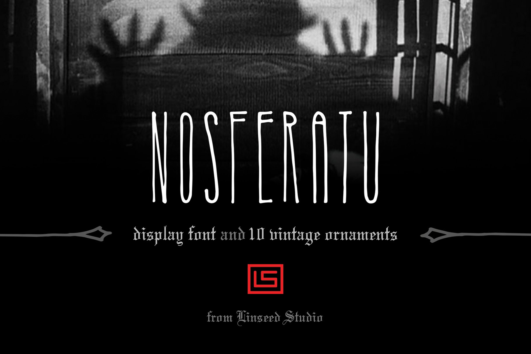 Nosferatu Display Font cover image.