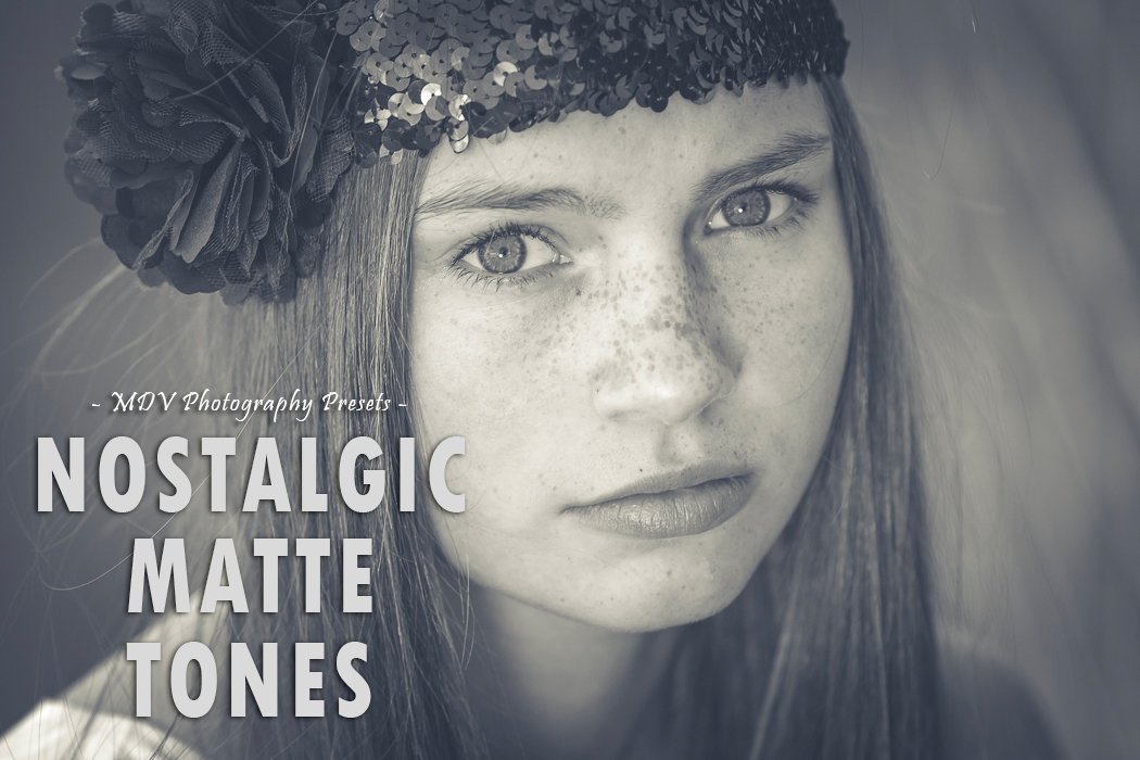 Nostalgic Matte Tones - LR presetscover image.