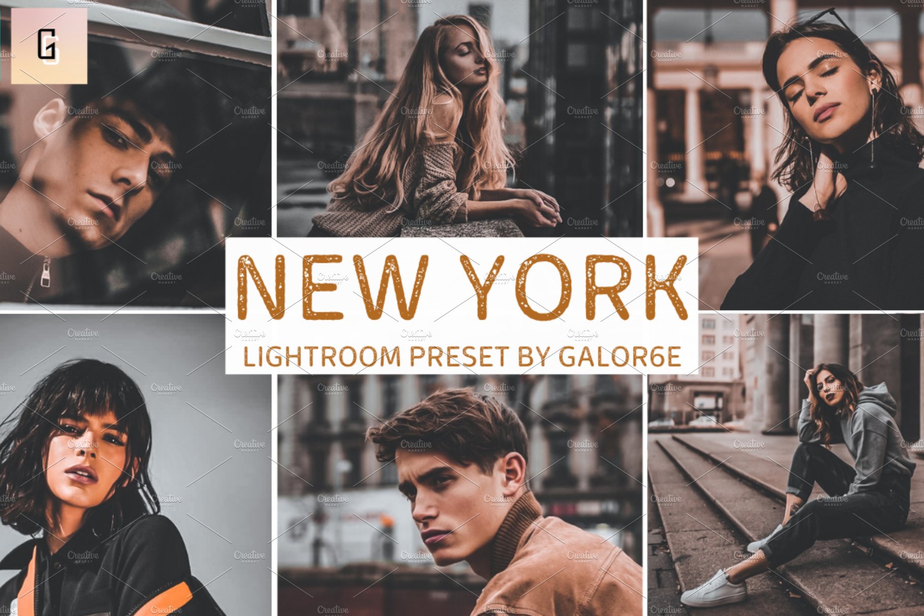 Lightroom Preset NEW YORK - GALOR6Ecover image.