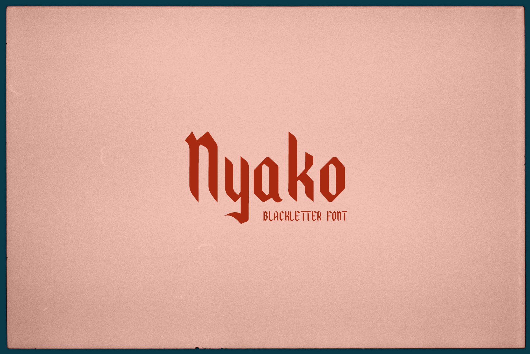 Nyako Font cover image.