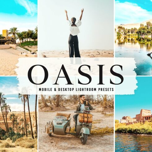 Oasis Pro Lightroom Presetscover image.