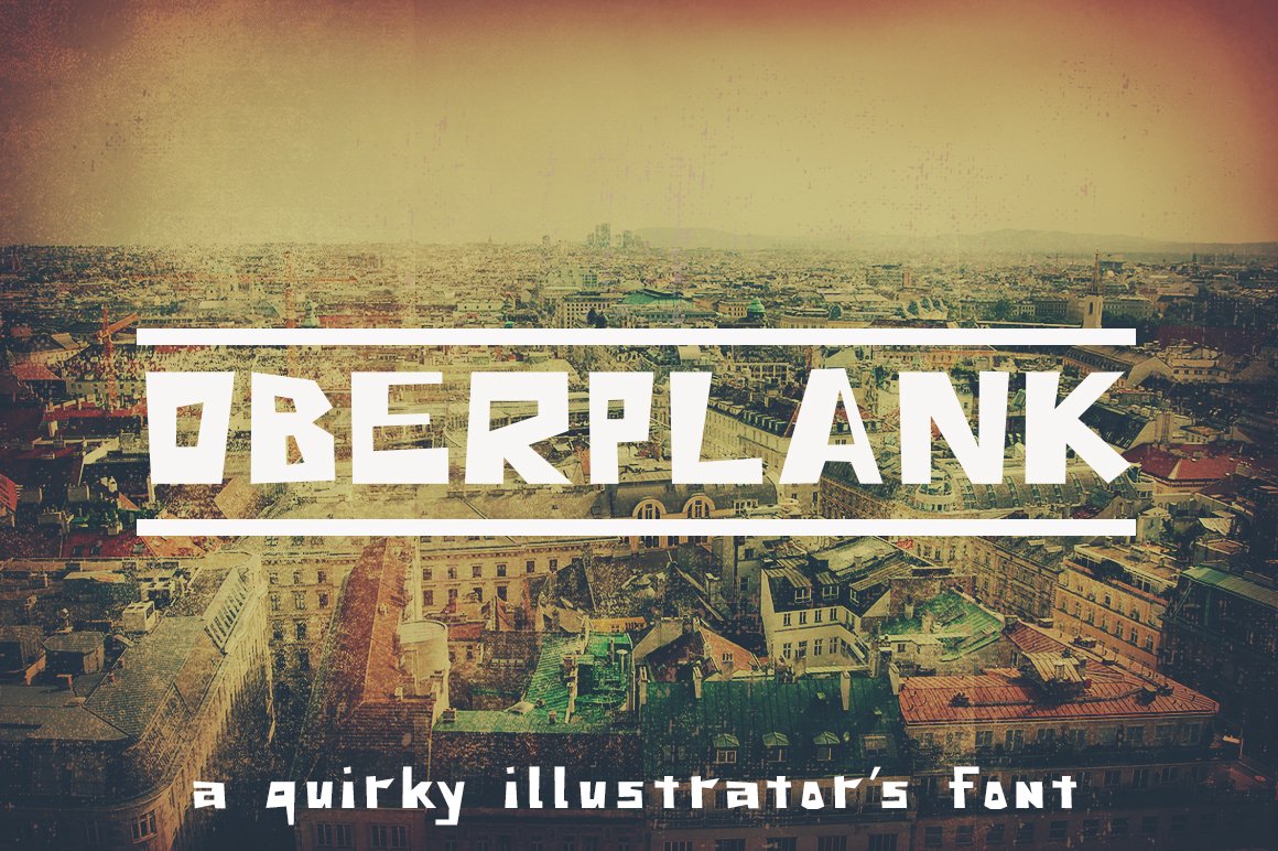 Oberplank Font cover image.