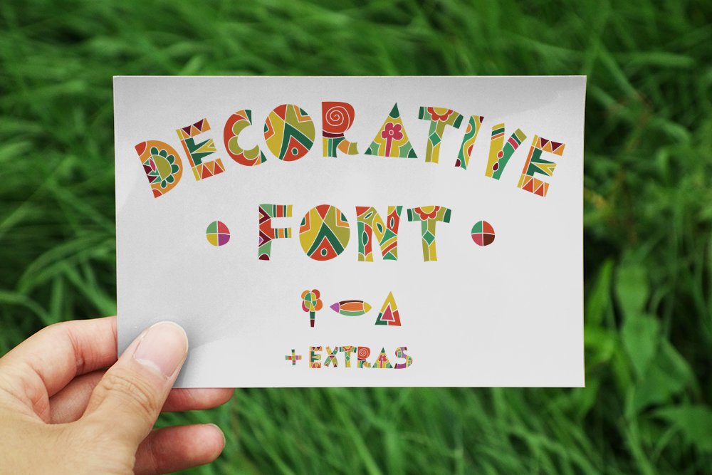 Decorative Fun Font cover image.