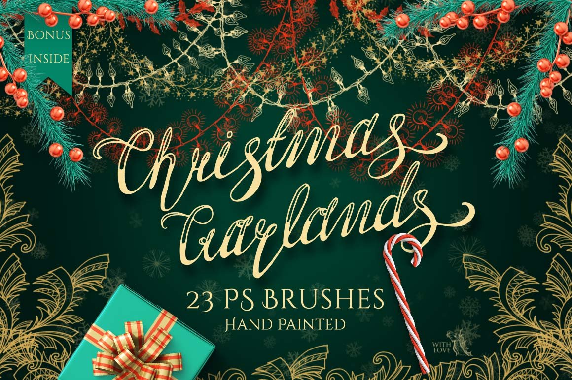 Christmas Garlands PS Brushescover image.