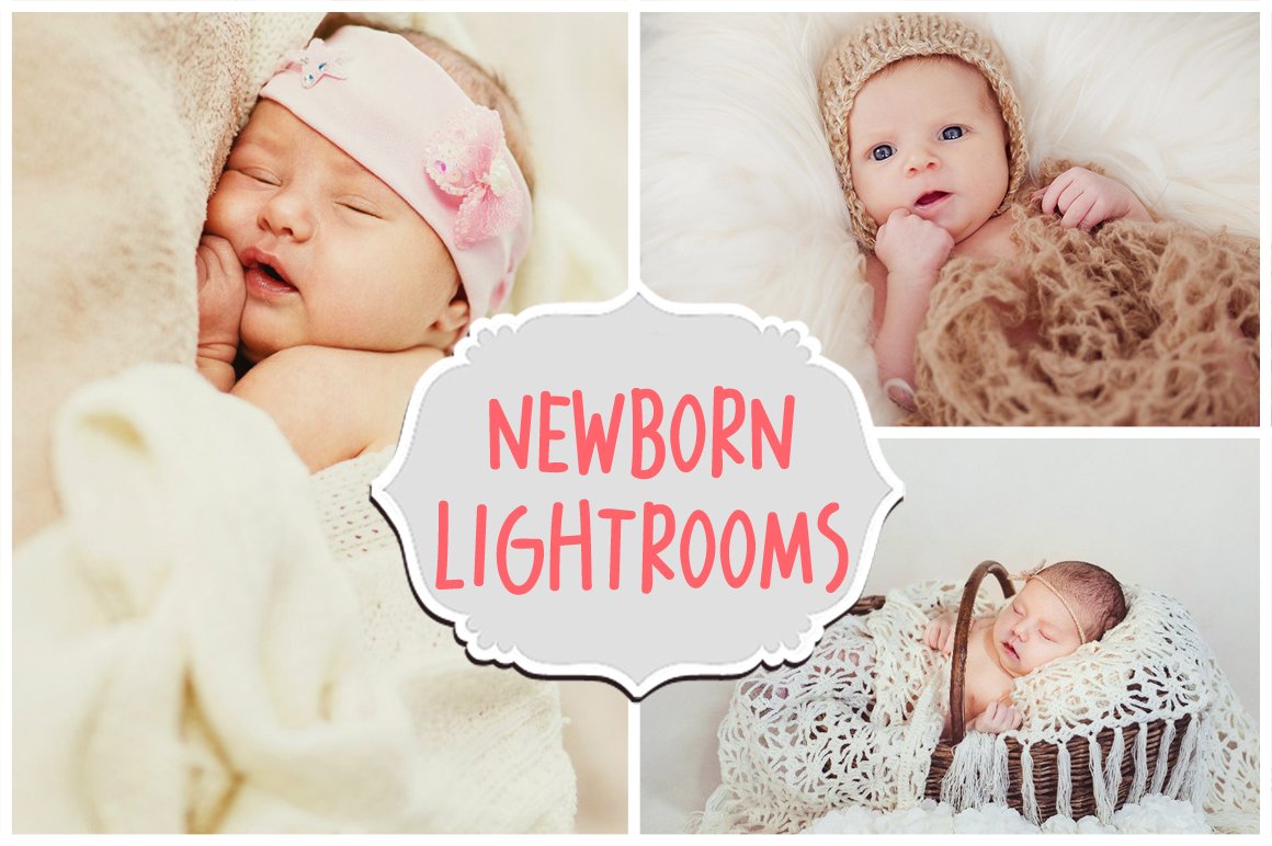 30 Newborn Lightroom Presetscover image.