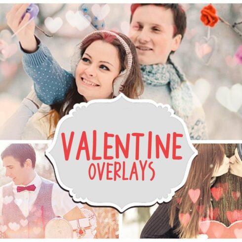 Valentine's Day Photoshop Overlayscover image.