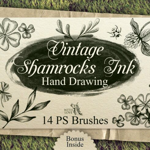 Shamrocks Ink Vintage PS Brushescover image.