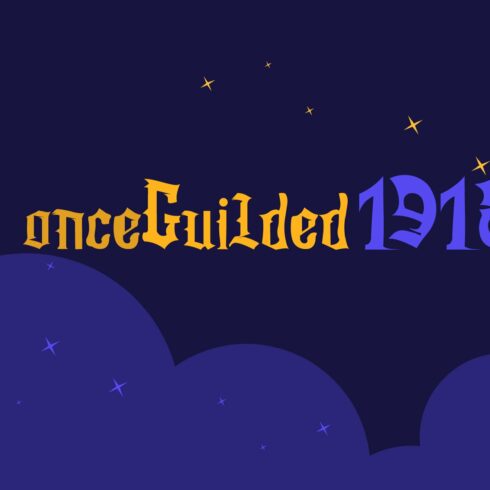 onceGuilded 1918 cover image.