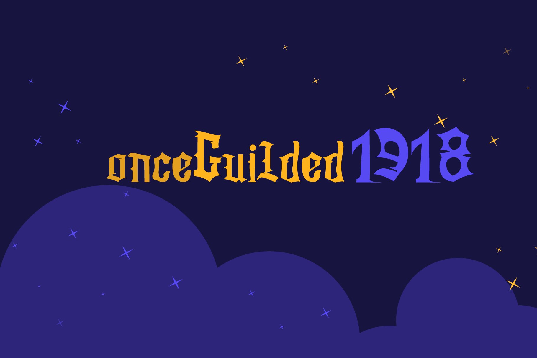 onceGuilded 1918 cover image.