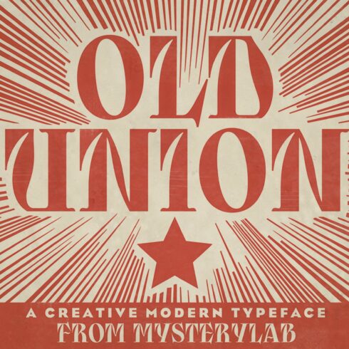 Old Union Fontcover image.