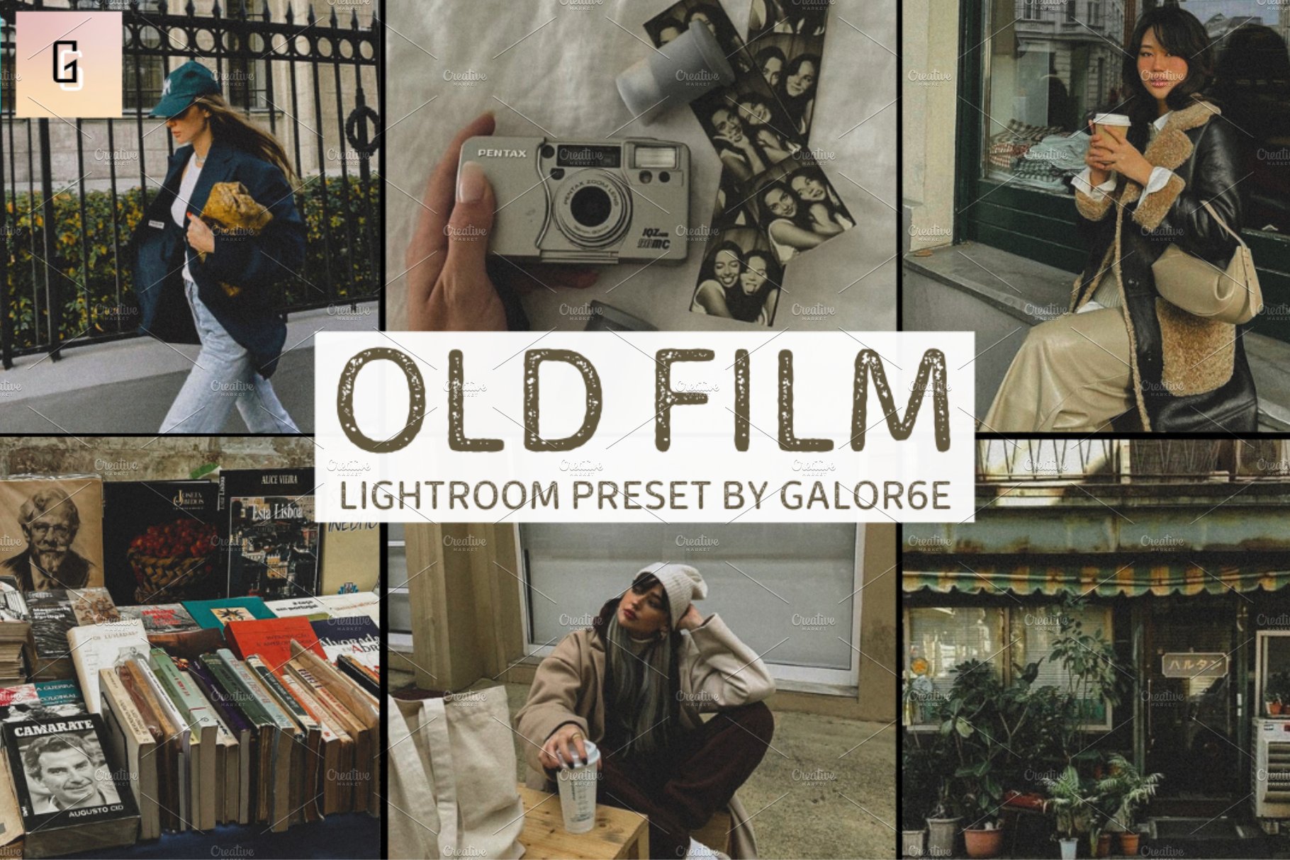 Lightroom Preset OLD FILM by GALOR6Ecover image.