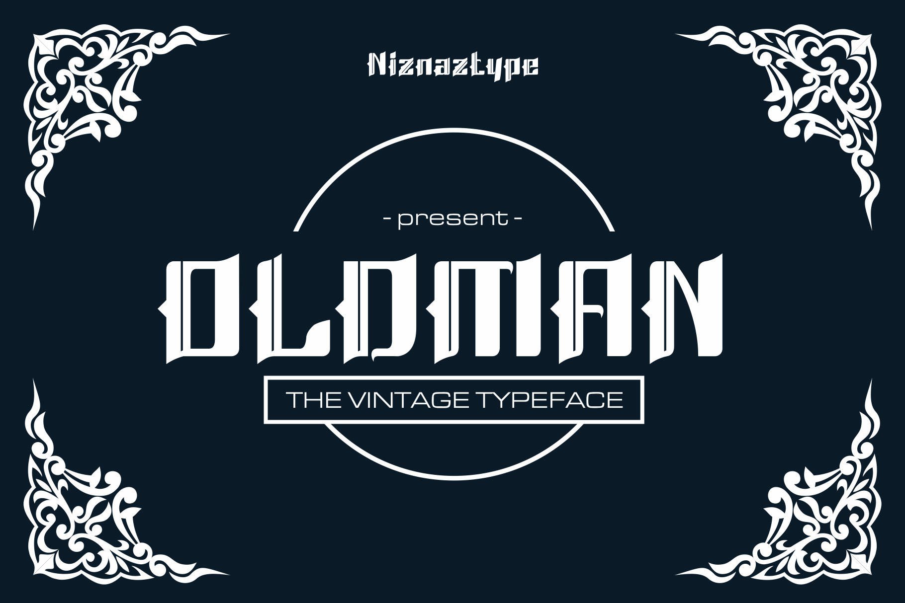 Oldman - A Vintage Fontcover image.