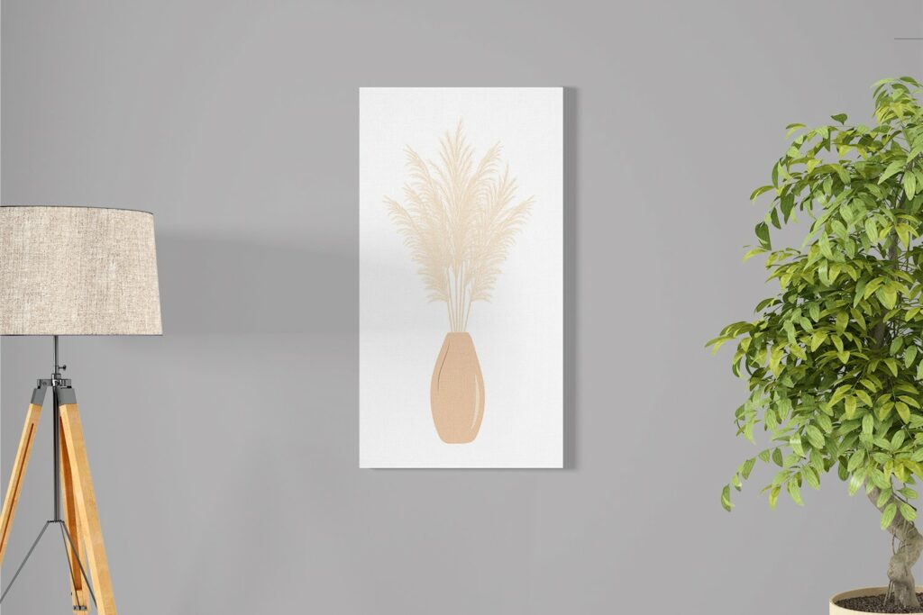 Pampas grass in Vases collection MasterBundles