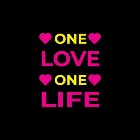 One love One Life - MasterBundles