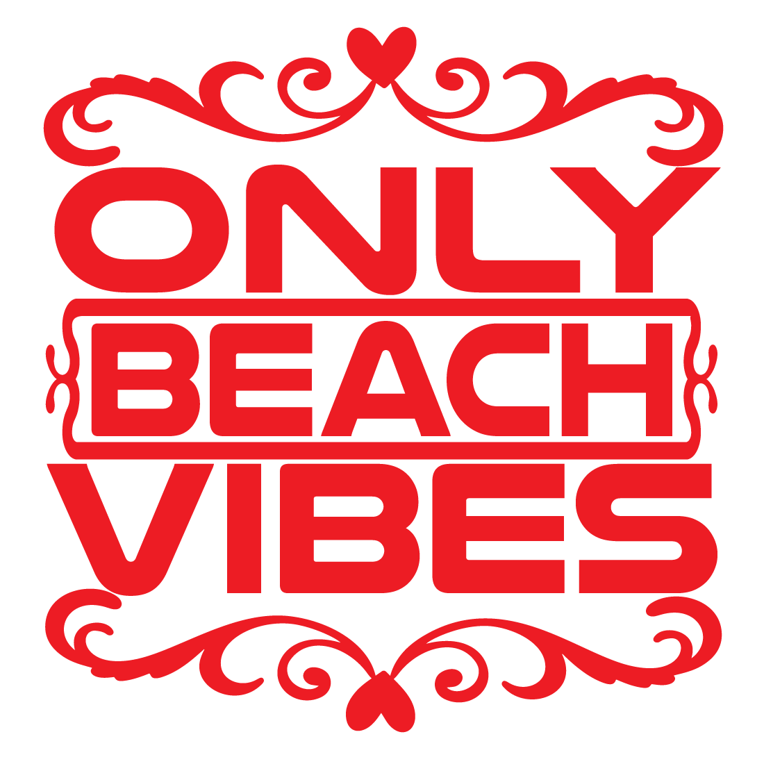 Only Beach Vibes preview image.