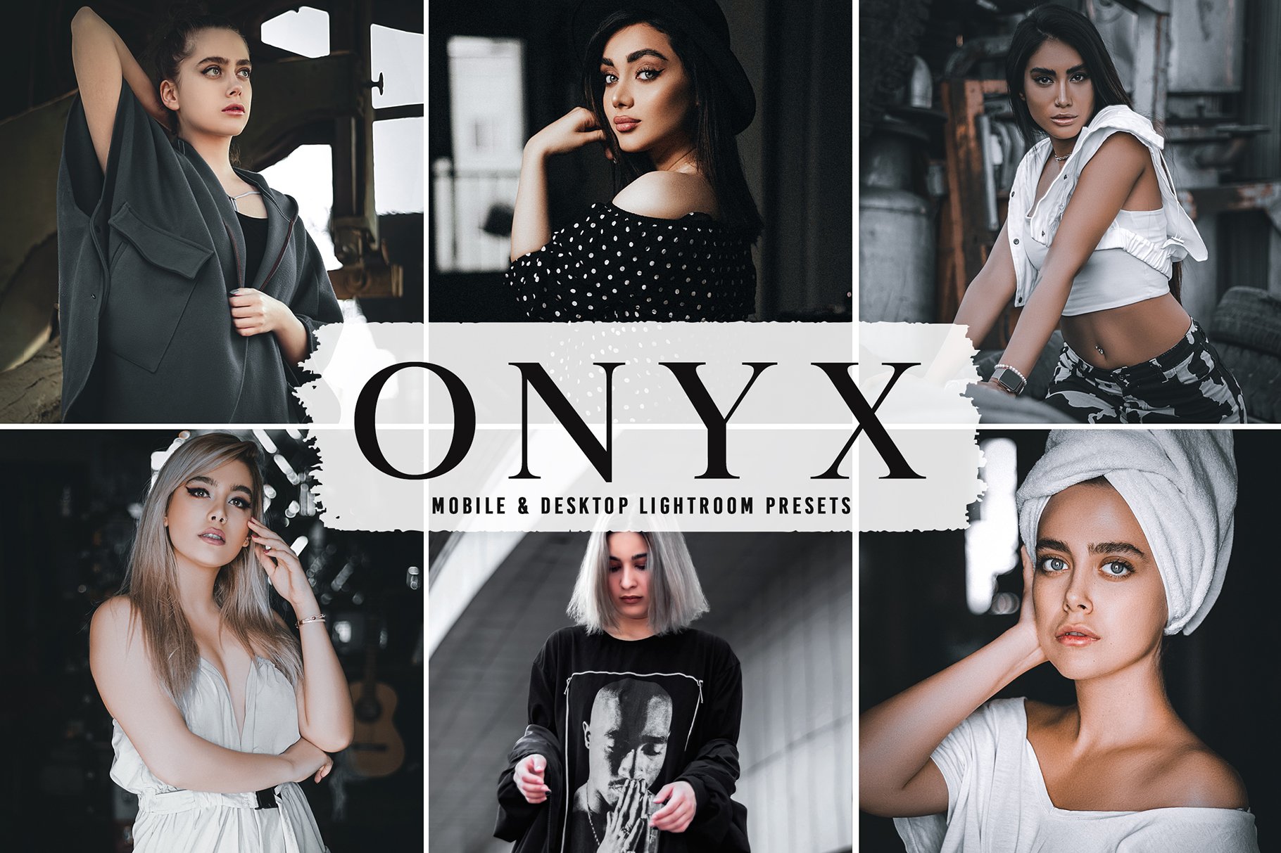 Onyx Pro Lightroom Presetscover image.