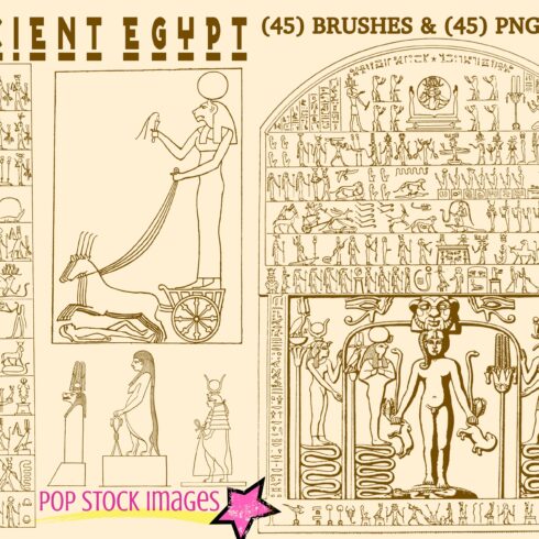 Ancient Egypt Brushes & PNG Setcover image.