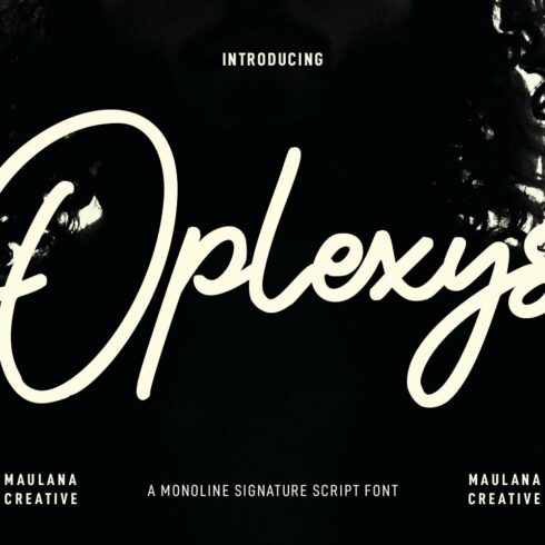 Oplexys Monoline Signature Script cover image.