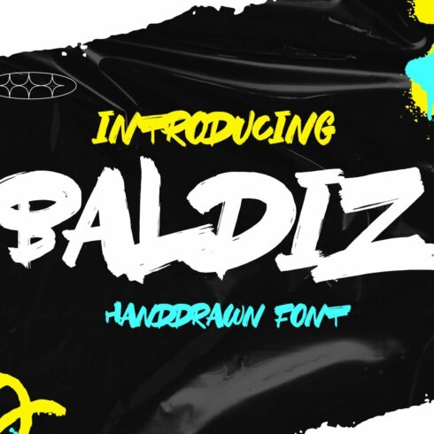 Baldiz Hand Drawn Font cover image.