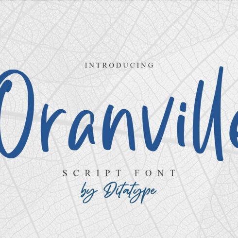 Oranville cover image.